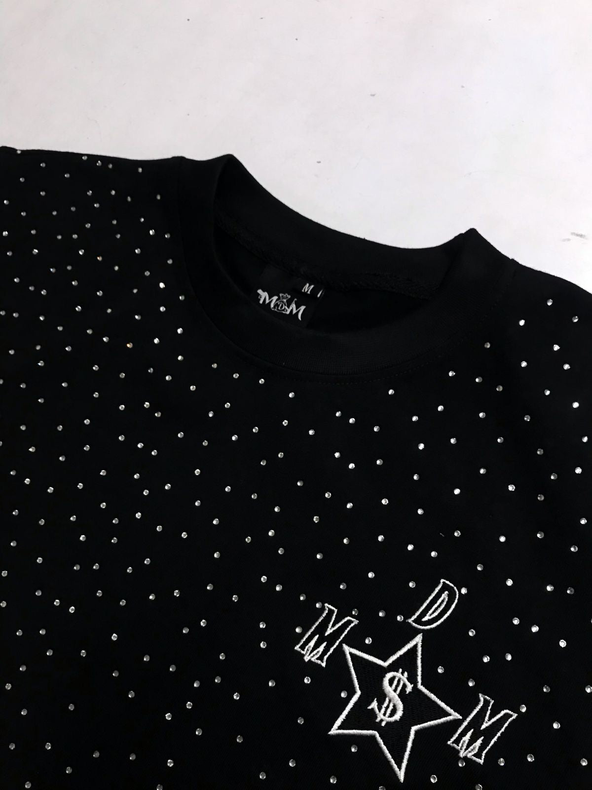 Addicted to Hu$tlng Rhinestone Tee